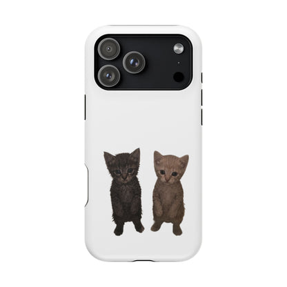 Cute Kittens Magnetic Impact-Resistant Phone Case