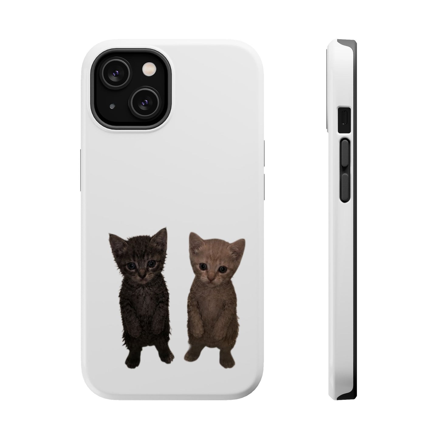 Cute Kittens Magnetic Impact-Resistant Phone Case