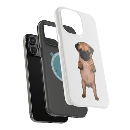 Pug Puppy Magnetic Impact-Resistant Phone Case