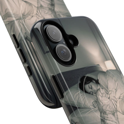 Phone Case ‘Trust Everything You See’ Surreal Sleep Graphic Tough Magnetic Case