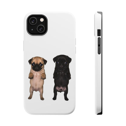 Pug Duo Magnetic Impact-Resistant Phone Case