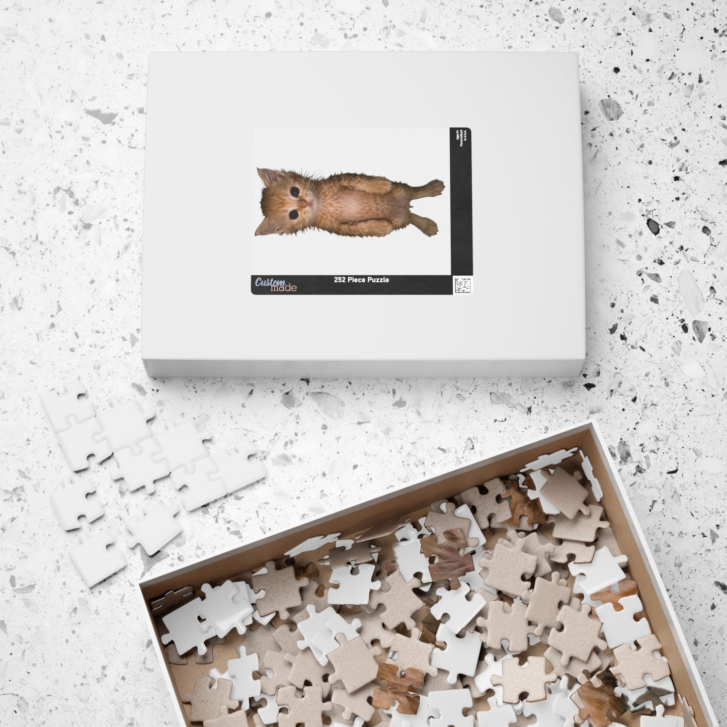 Cute Standing Kitten Puzzle — Cute Cat Jigsaw for Adults & Kids