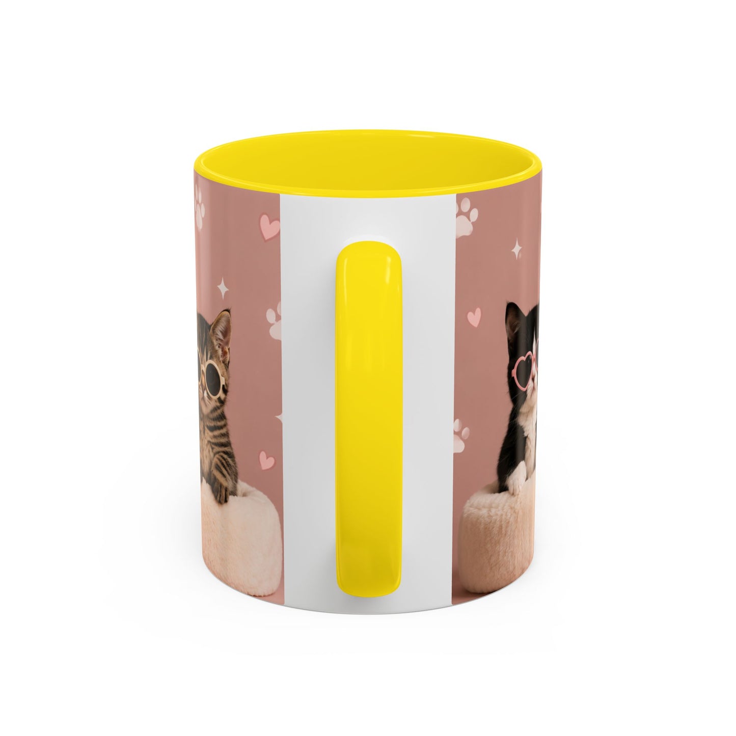 Cute Cat Lovers Coffee Mug - 11 & 15oz - Perfect Gift for Pet Owners
