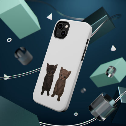 Cute Kittens Magnetic Impact-Resistant Phone Case
