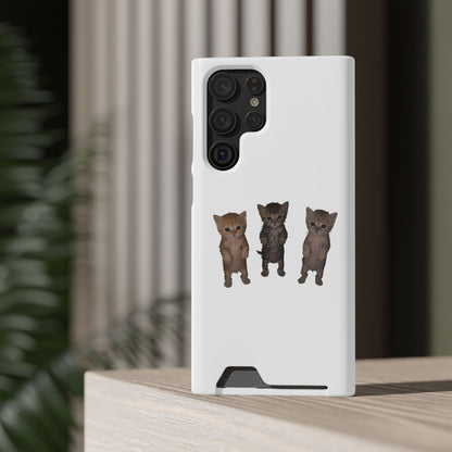 Cute Trio Kittens Phone Case