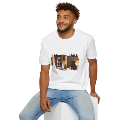 Biscuit & Nugget T‑Shirt — Cute Pet Photo Tee for Dog Lovers
