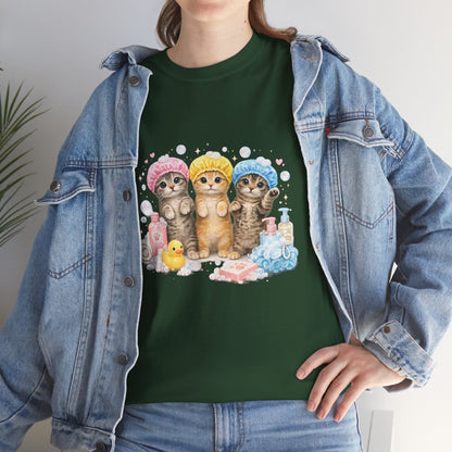 Cute Kittens Bath Time T-Shirt