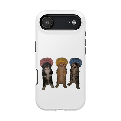 Cute Kittens in Bonnets  Magnetic Impact-Resistant Phone Case