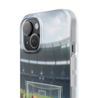 Cute Soccer Cats Phone Case — Kawaii Football Kit iPhone Cover