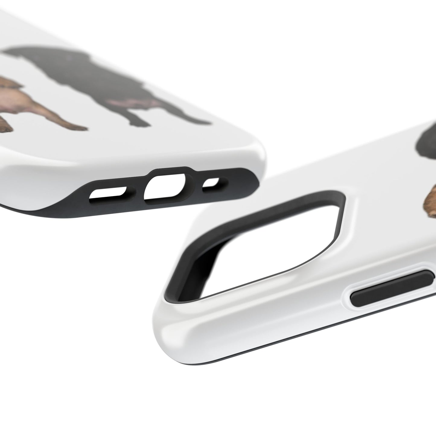 Pug Duo Magnetic Impact-Resistant Phone Case