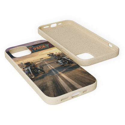 Motorcycle Road Trip Biodegradable Phone Case