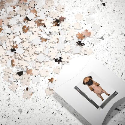 Cute Standing Pug Puppy Jigsaw Puzzle