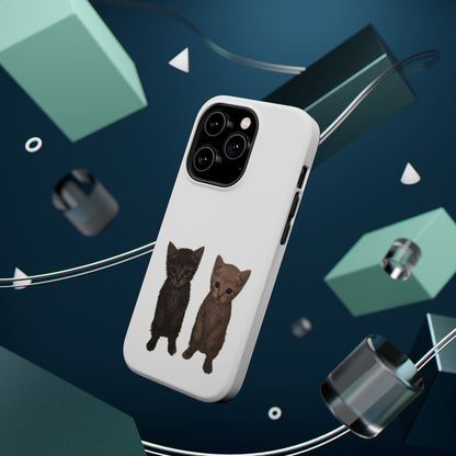 Cute Kittens Magnetic Impact-Resistant Phone Case