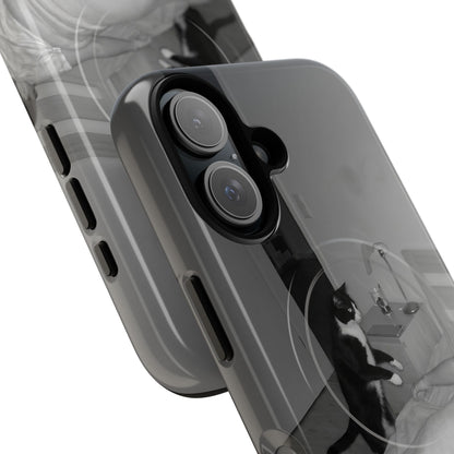 Phone Case “Why Is It Always at 2 AM?” Cat Photo Tough Magnetic Case