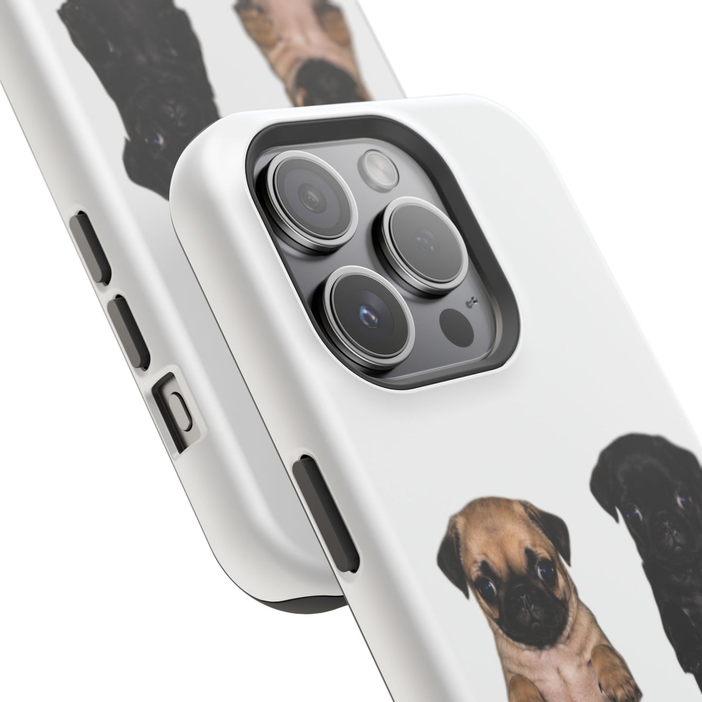 Pug Duo Magnetic Impact-Resistant Phone Case