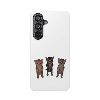 Cute Trio Kittens  Magnetic Impact-Resistant Phone Case