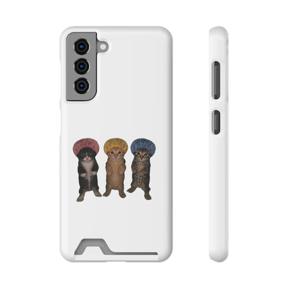 Cute Kittens with Hats Phone Case