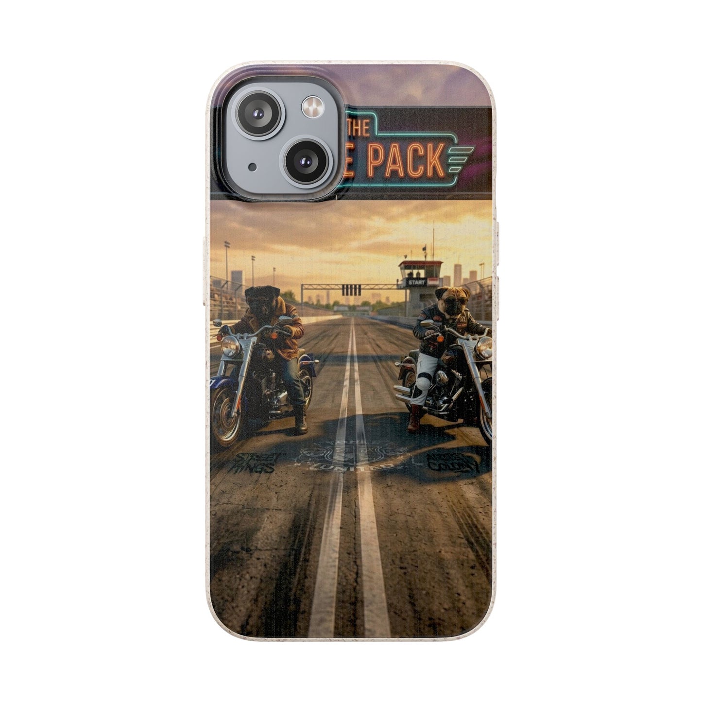 Motorcycle Road Trip Biodegradable Phone Case