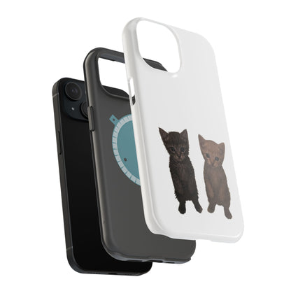 Cute Kittens Magnetic Impact-Resistant Phone Case