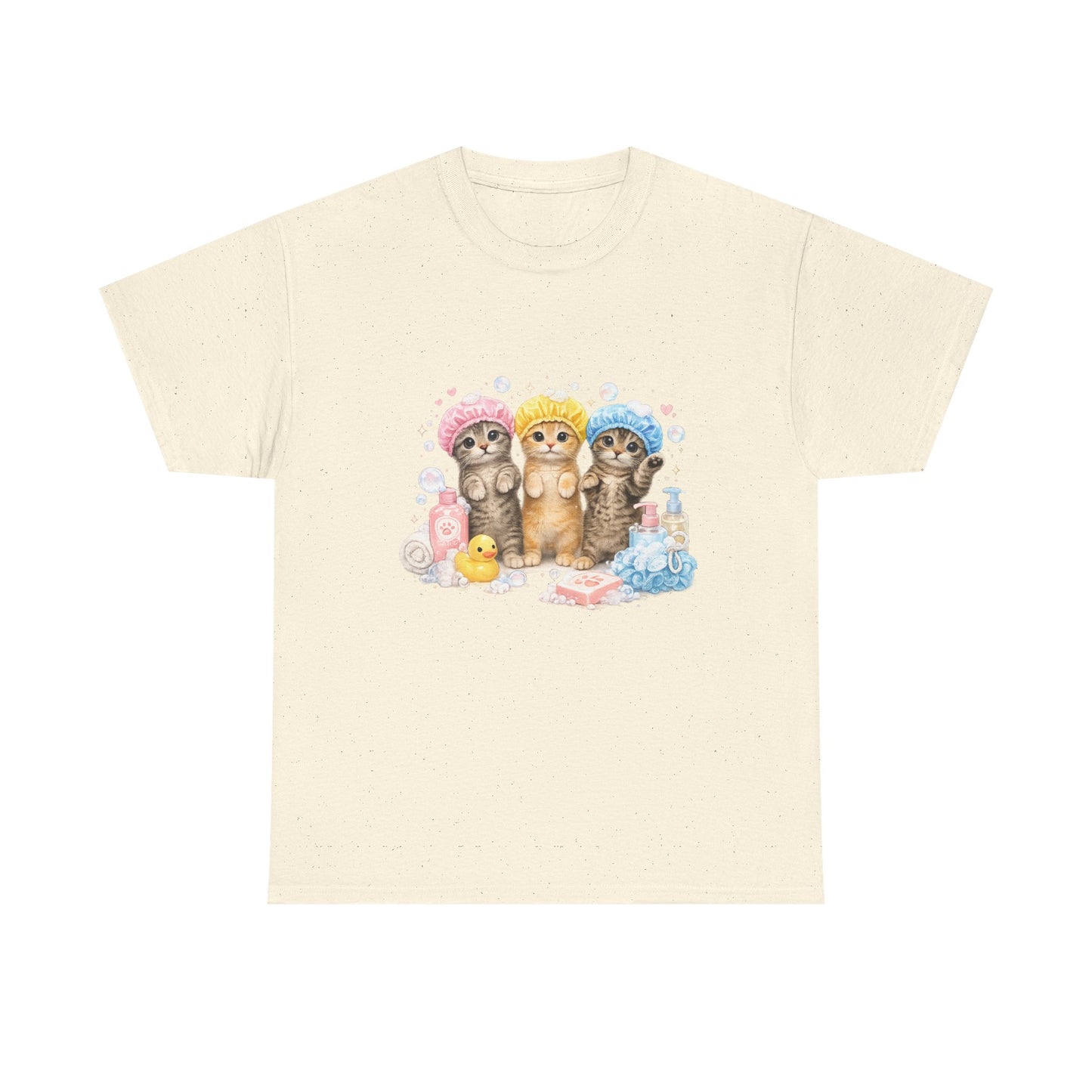 Cute Kittens Bath Time T-Shirt