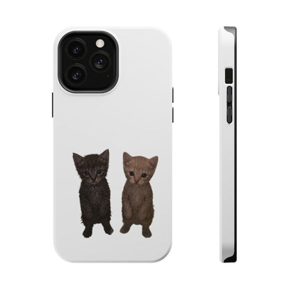 Cute Kittens Magnetic Impact-Resistant Phone Case