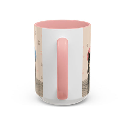 Cute Kittens in Shower Caps Accent Coffee Mug – 11/15oz