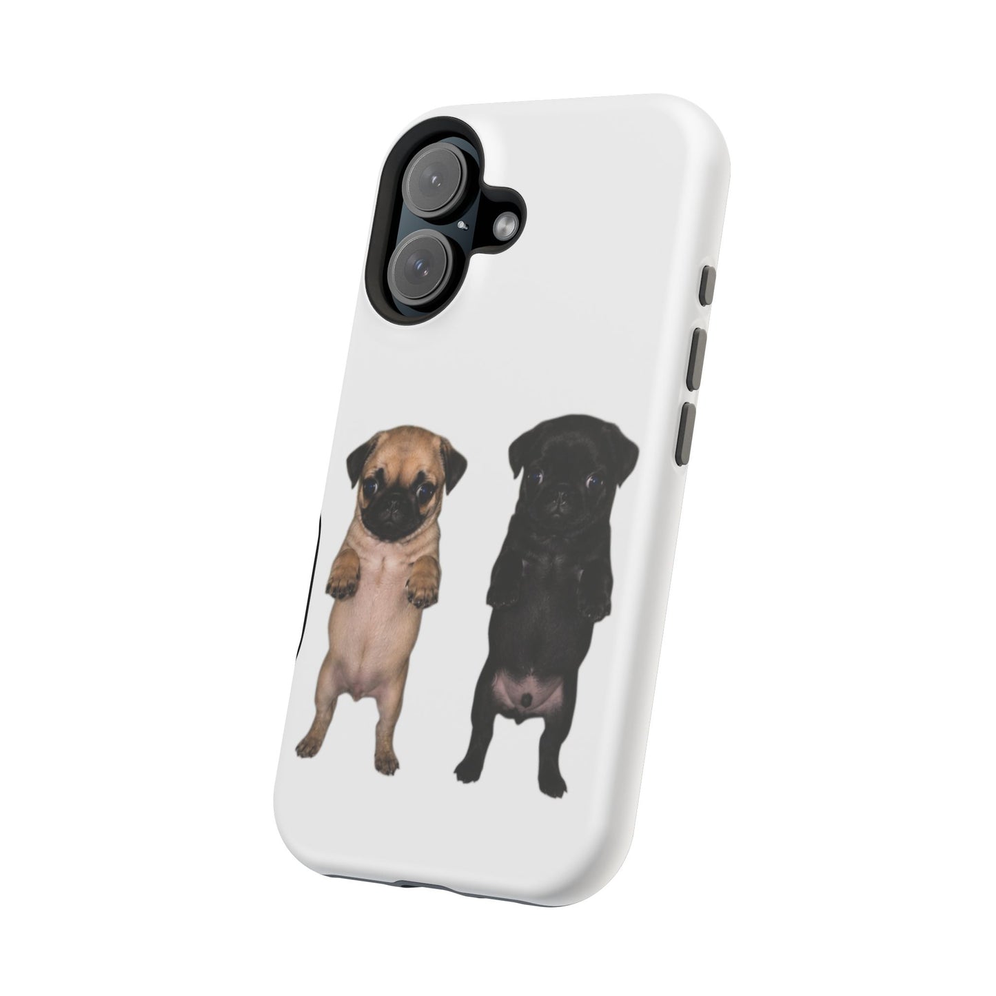 Pug Duo Magnetic Impact-Resistant Phone Case