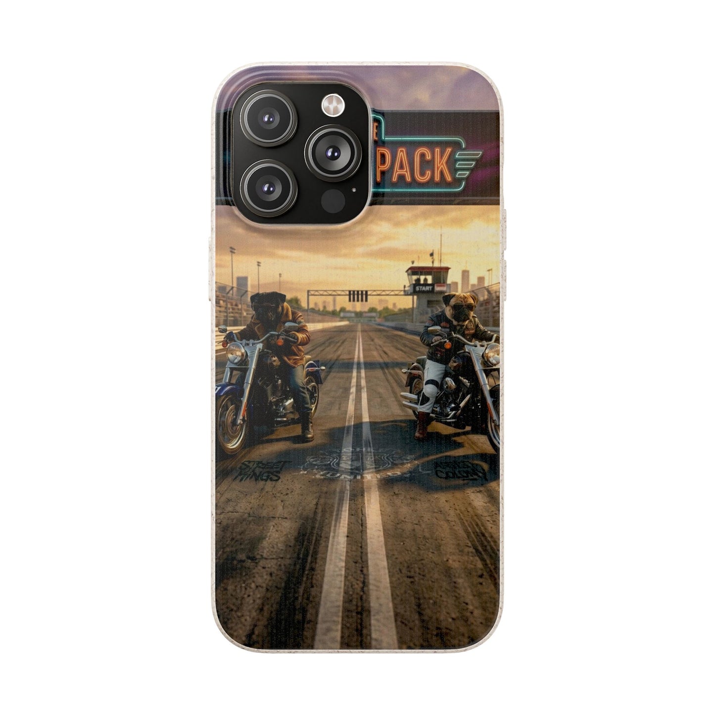 Motorcycle Road Trip Biodegradable Phone Case