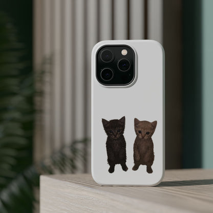 Cute Kittens Magnetic Impact-Resistant Phone Case