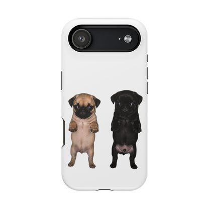 Pug Duo Magnetic Impact-Resistant Phone Case