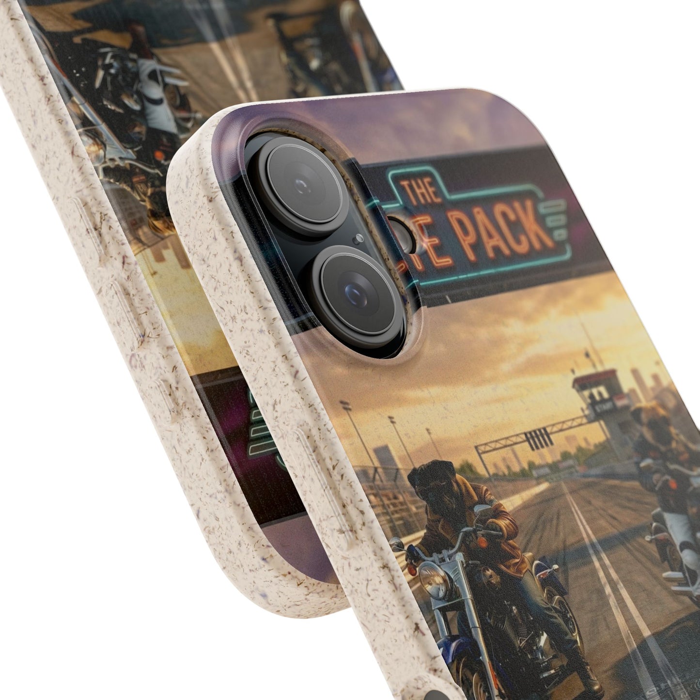 Motorcycle Road Trip Biodegradable Phone Case