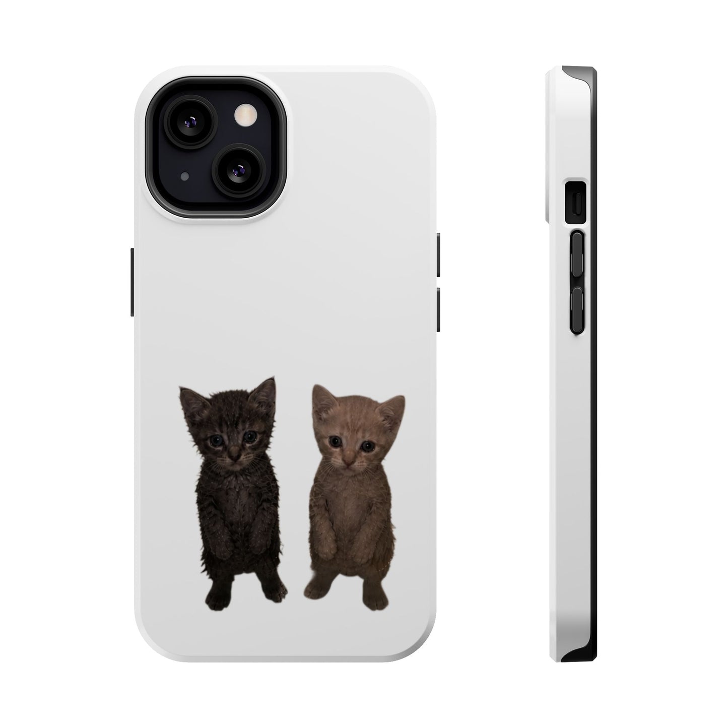 Cute Kittens Magnetic Impact-Resistant Phone Case