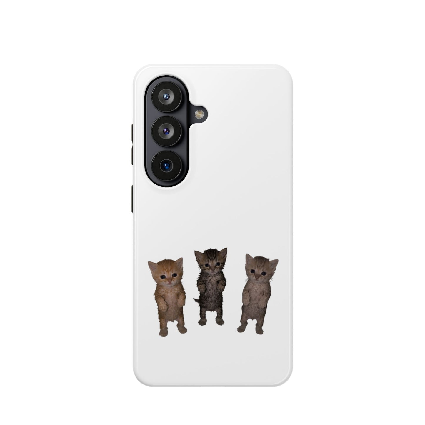 Cute Trio Kittens  Magnetic Impact-Resistant Phone Case