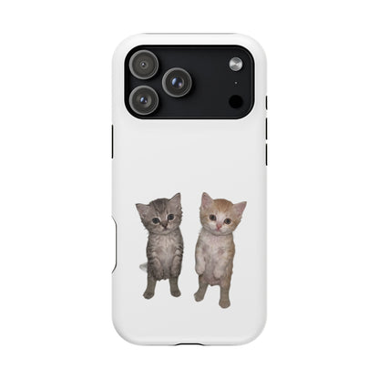 Duo Cute Kitten  Magnetic Impact-Resistant Phone Case