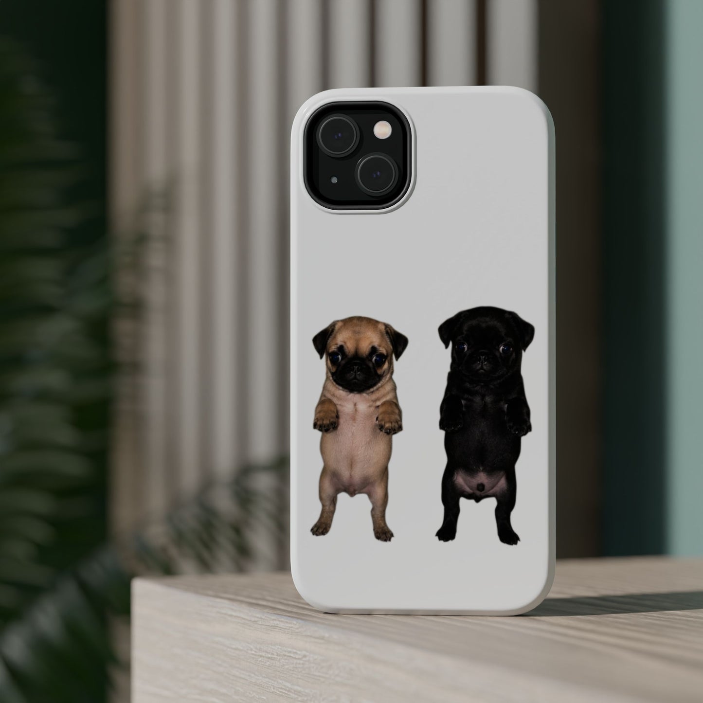 Pug Duo Magnetic Impact-Resistant Phone Case