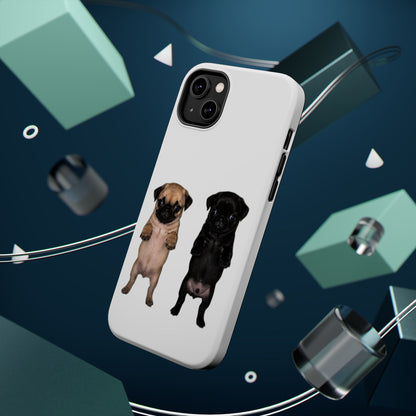 Pug Duo Magnetic Impact-Resistant Phone Case