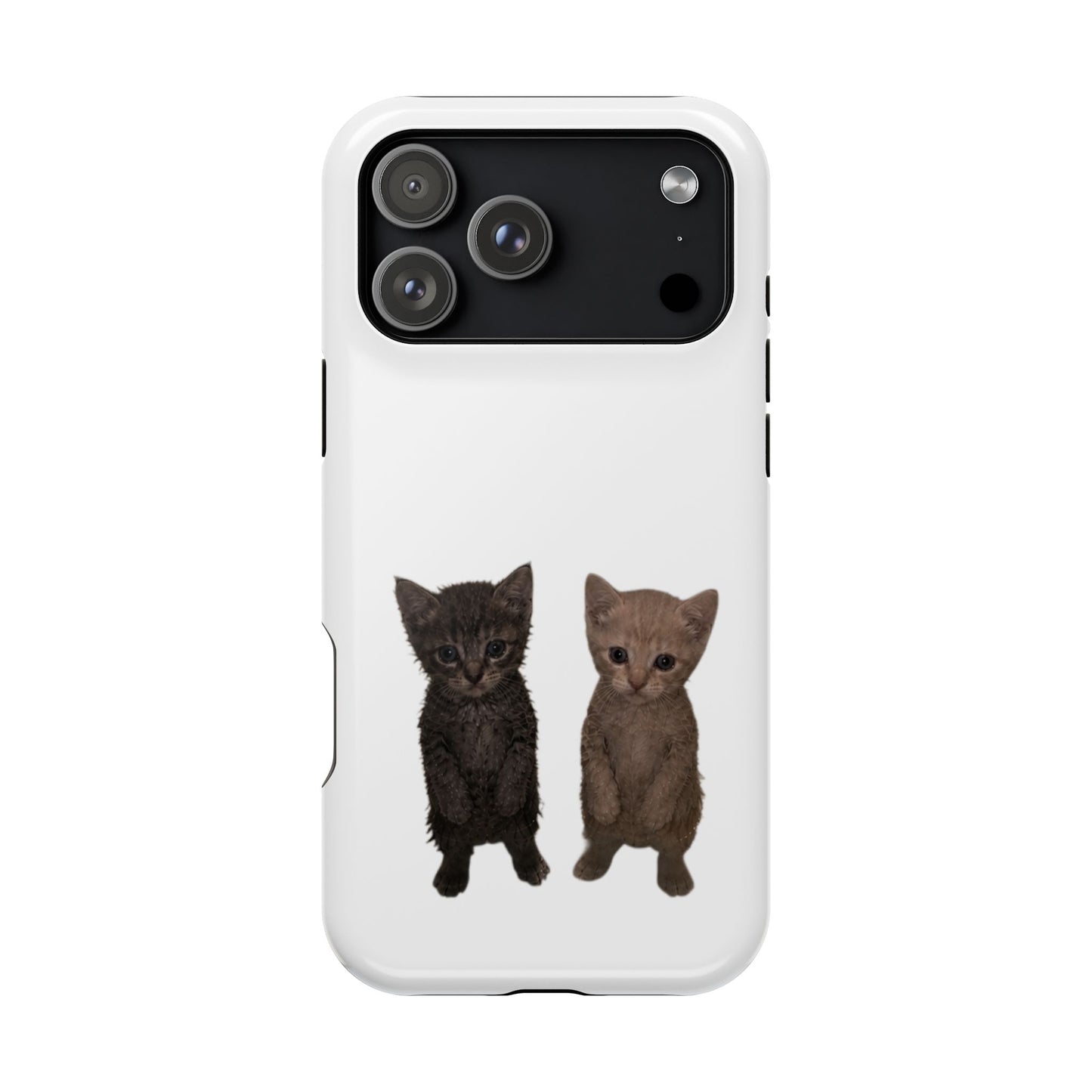 Cute Kittens Magnetic Impact-Resistant Phone Case