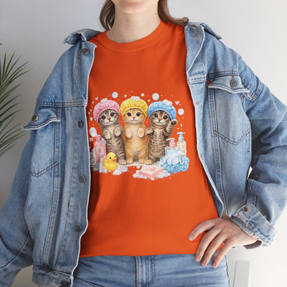 Cute Kittens Bath Time T-Shirt