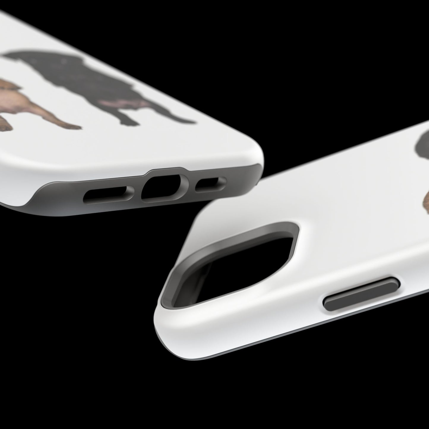 Pug Duo Magnetic Impact-Resistant Phone Case