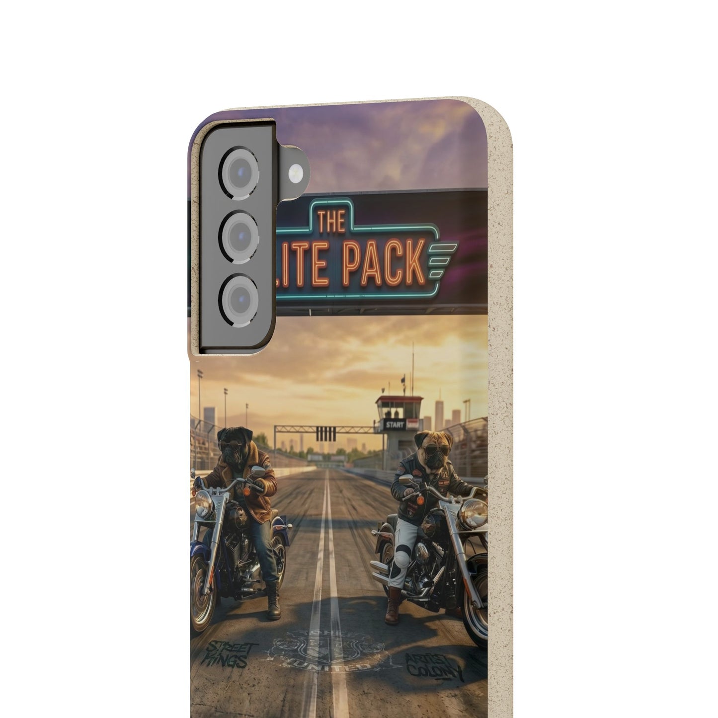 Motorcycle Road Trip Biodegradable Phone Case