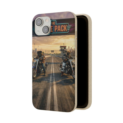 Motorcycle Road Trip Biodegradable Phone Case