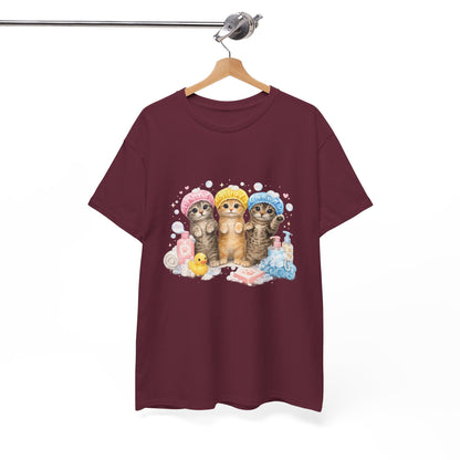 Cute Kittens Bath Time T-Shirt