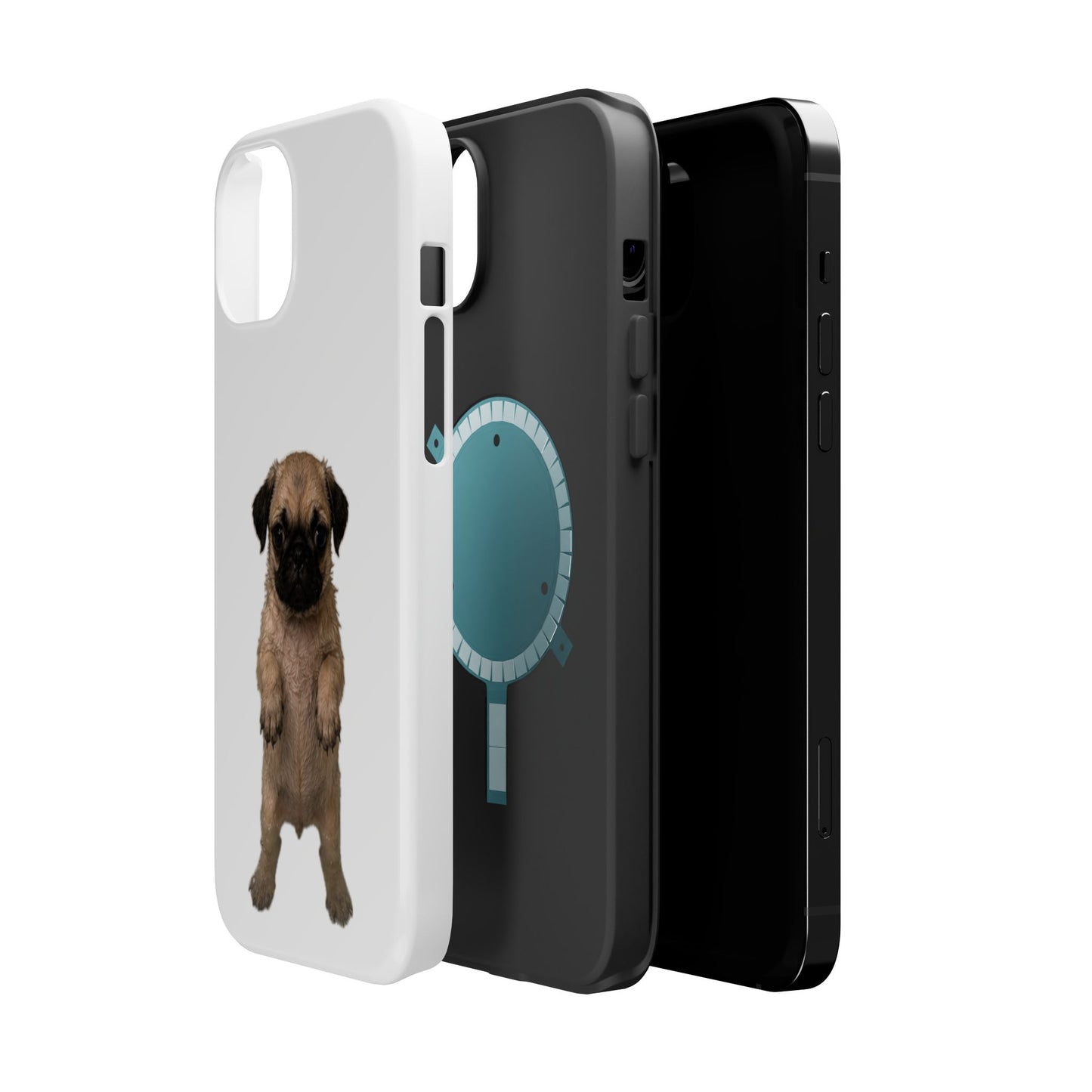 Pug Puppy Magnetic Impact-Resistant Phone Case
