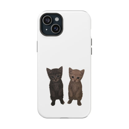 Cute Kittens Magnetic Impact-Resistant Phone Case