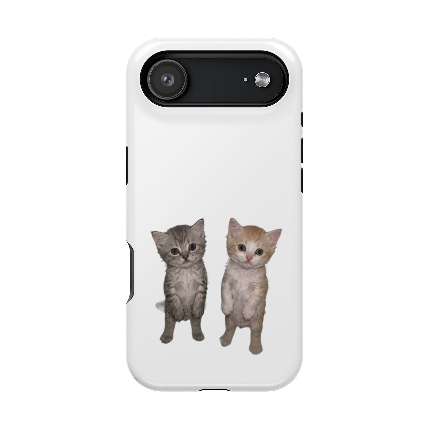Duo Cute Kitten  Magnetic Impact-Resistant Phone Case