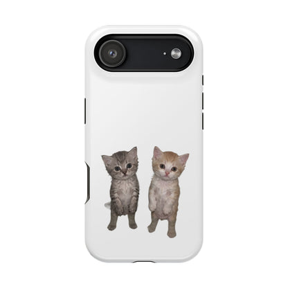 Duo Cute Kitten  Magnetic Impact-Resistant Phone Case
