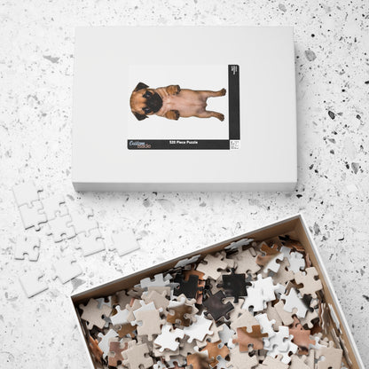 Cute Standing Pug Puppy Jigsaw Puzzle