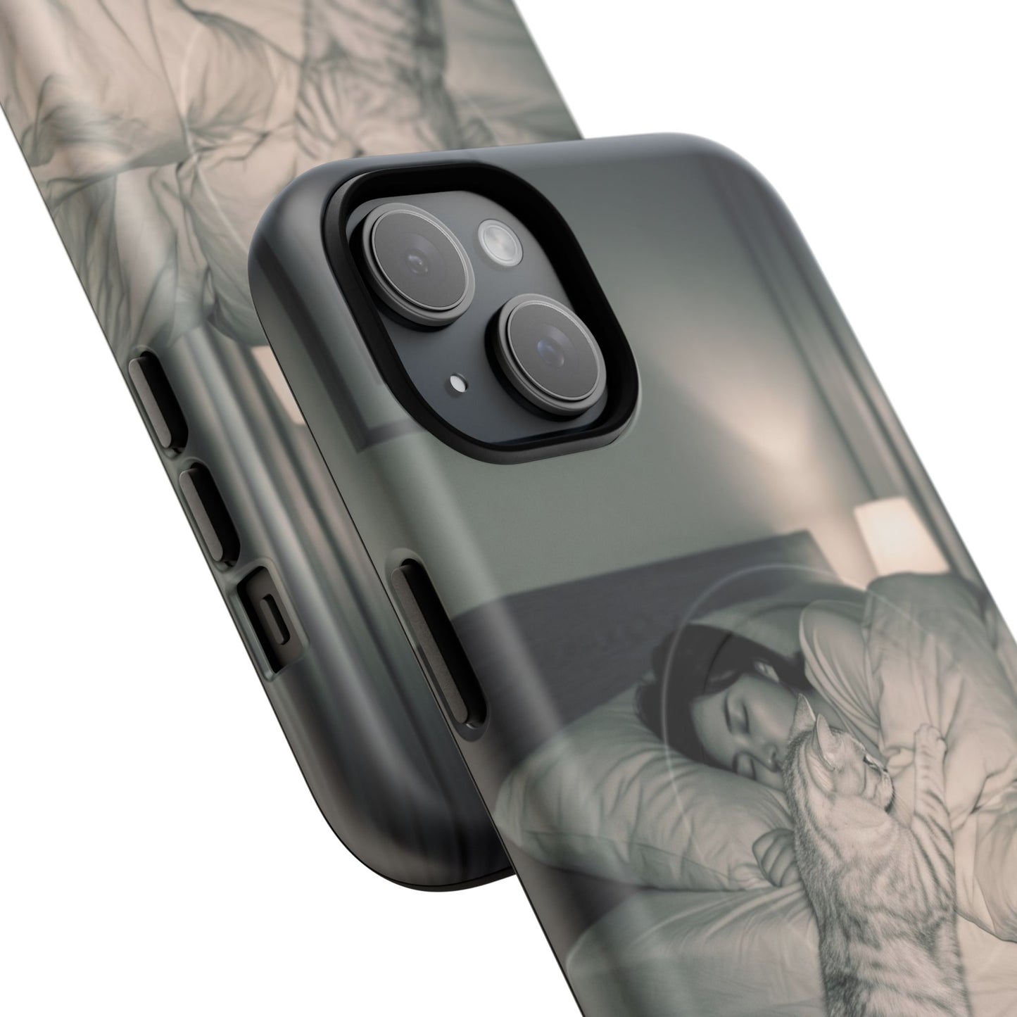 Phone Case ‘Trust Everything You See’ Surreal Sleep Graphic Tough Magnetic Case