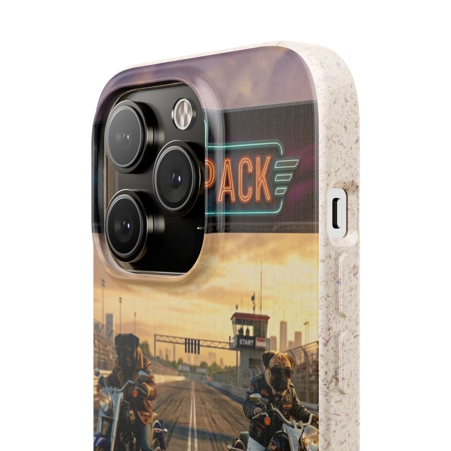 Motorcycle Road Trip Biodegradable Phone Case