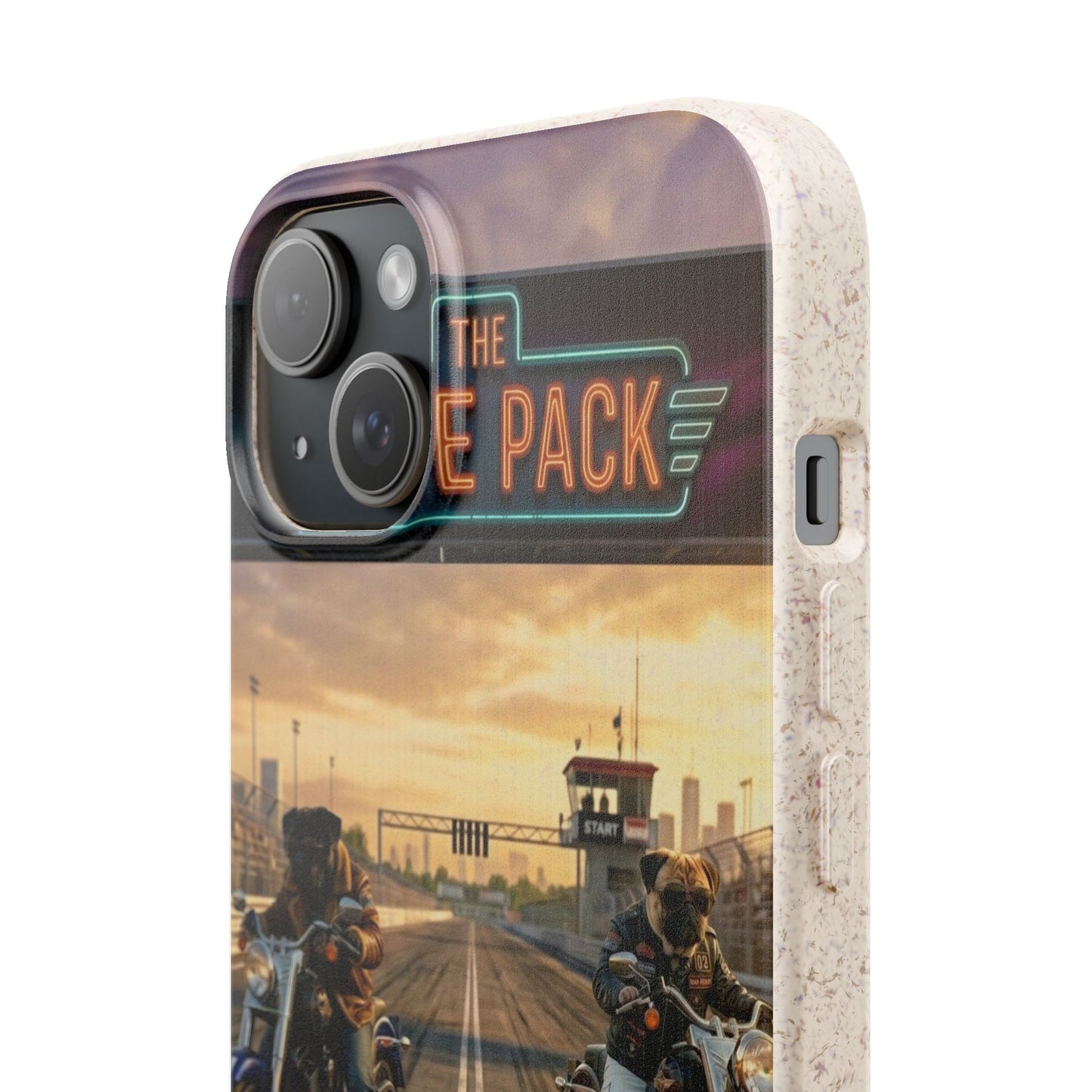 Motorcycle Road Trip Biodegradable Phone Case